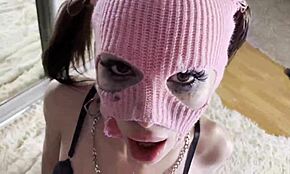 nicolewet rough facefuck with piss in mouth spits slaps pov