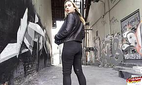 The German Scout Gave Hard Anal Casting Sex To Russian Girl Aura Sin With Her Round Ass Using His Big Dick