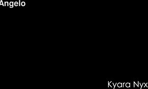 Kyara nyx and cris angelo - piss after work