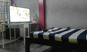 i called a technician to fix my tv, husband was away, no money to pay, hid a camera, ended up fucking him to settle the bill