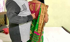 Desi Hot Wife Teases with Brinjal and Black Toy