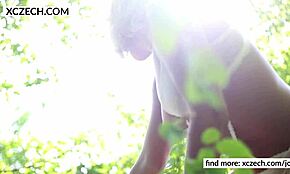 i'm a blonde teen 18+ girl showing my tight pussy in nature outdoor with big tits - xczech com
