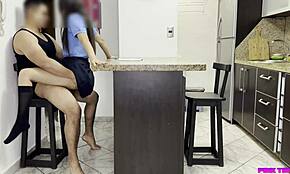 Wow, Niece in School Uniform Tricked Hard!