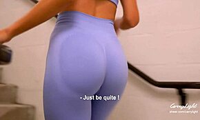 Step Sister Urges Brother to Cum Fast in Panties. Parents Waiting Downstairs for Quick Release!