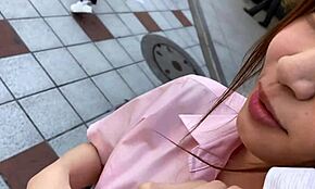 Wow! Cute Teen Slut Sucks Like Crazy!