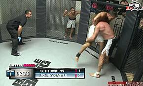 Inked Girl's Natural Tits Covered in Hot Cum After Wild Session