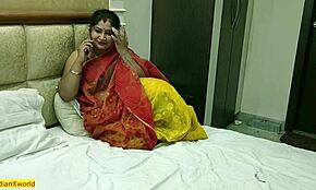 Middle Aged Husband's Penis Issue Worries Hot Wife in Desi Erotic Threesome