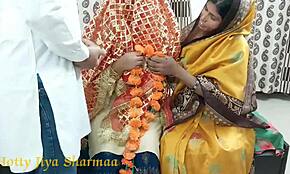 ever tried wedding night sex with an indian couple and mother-in-law in a threesome?