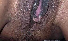 oh man, i can't believe my ebony wife’s solo dp got me so hard, she squirts and creams everywhere!