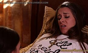 Hey, wanna see how this stepmother teases a teen orally?