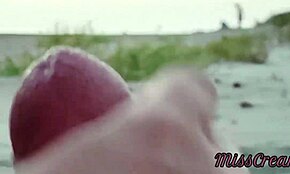 Ever seen a French teacher jerking on a public beach?