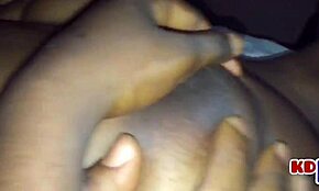 Having a good time with Kyng Decency, deepthroating his cock and getting fucked doggystyle.