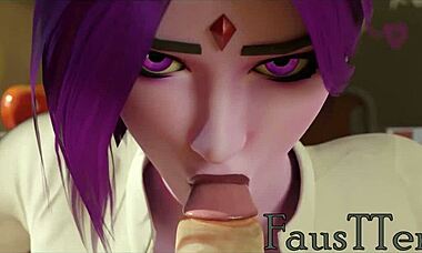 Raven Teen 18+ Titans Compilation!