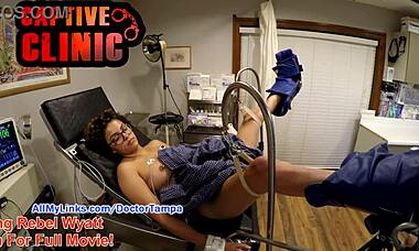 naked backstage with rebel wyatt discussing sexy gyno exam bloopers