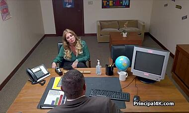 stripper soccer mom bent over by principal’s huge rod