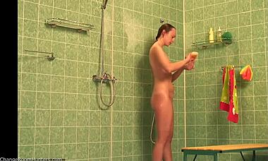 rasta caught skinny amateur showering naked on hidden cam lol 😂