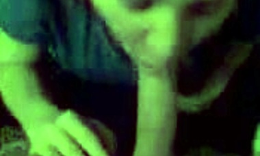 I's watching this brown-haired amateur sucking fat cock in POV, so hot!