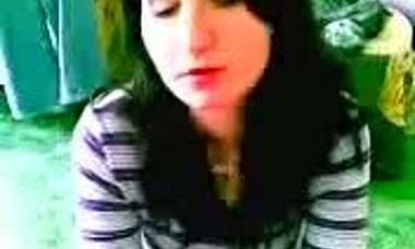 Cute Brunette Girlfriend Sucking Cock In POV