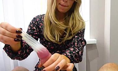 condom off when 18 yo kris squirts and craves sperm inside