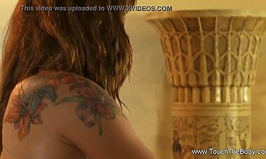 Turkish milf gives exotic oiled handjob massage!