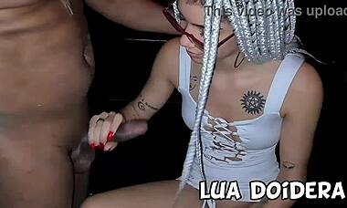 Latina Wife Sucks in Gloryhole, Calls Black Guy to Fuck Her Bucetinha in Cuckold Amateur