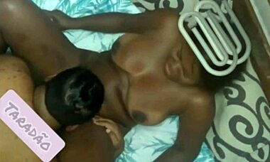 Licking Ebony's Big Pussy On Easter Sunday