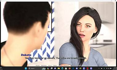 I join the group game with teens, feeling the huge cocks and cumshots in outfits.