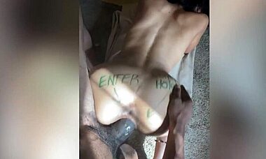 Peeping Tom Spots Honeydip731 Toying with Her Tight Pussy