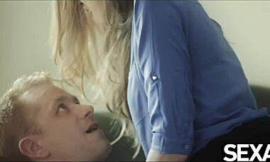 These Cheating Coworkers Fuck Hard During Business Hours With Wild Blowjob Action