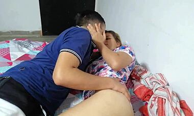 Part one I fuck my Colombian stepsister hard in POV until I cum in her mouth