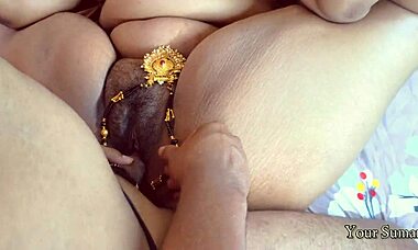 Stepmom catches stepson banging Desi Randi in kitchen