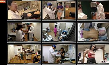 aria nicole pinned & pounded on exam table by doctor tampa