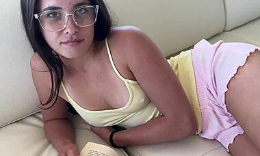 i edged perfect teen stepsister during riding games