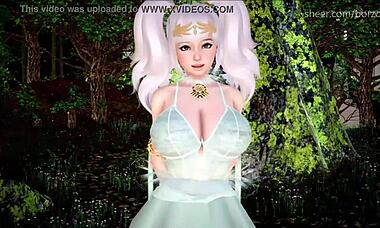 boyfriend pounds girlfriend hard after she craves his huge dick in mythic manor.