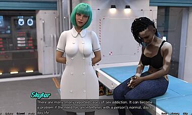 Dang, got rejected by the hot doctor in space 62! 😞