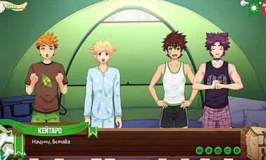 yo, diving into wild anime hentai with my buddy for some steamy gay twink action in this game! 🔥