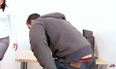 Cougar Teacher Seduces Young Guy for Rough Fuck