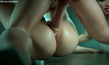 靠！12英寸大鸡巴勉强塞进紧逼 - Apocalust 21 3D游戏