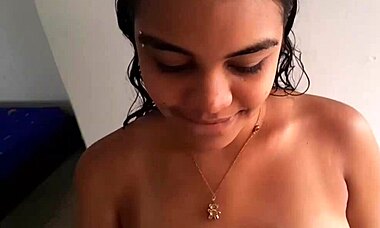 My hot stepsister craves a deep blowjob. I pound her hard in Spanish action.