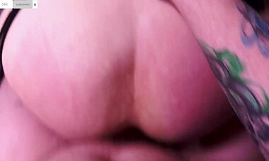 yo, check this pov doggy style with a hot couple in lingerie!