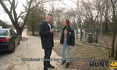 cuck on cam watching his girlfriend get fucked in a pov photoshoot