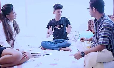 this 18-year-old amateur asks, 'want to fuck me?' with teacher and stepbrother