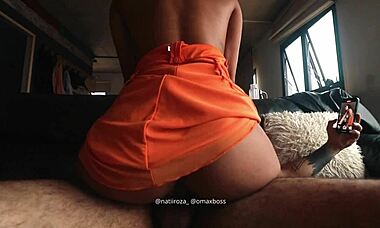 I met max boss at the market and he took me to his house.