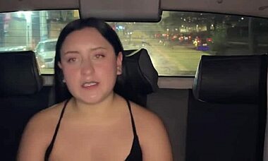 Follé A Mi Conductor Y Dejé Que Se Corra Dentro Sin Condón 😍