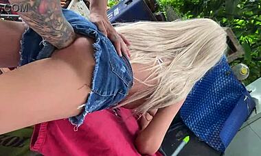 Loirinha Latina Doll Gives Ass to Padastro with Sex Toy in Wild Anal Session