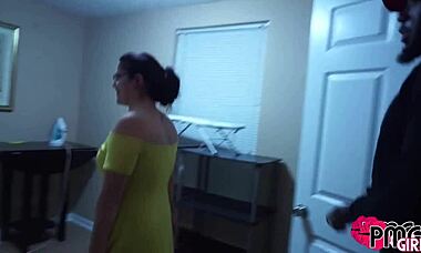 Nerdy slut Vicki gets face fucked by Bones!