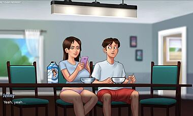 I caught my stepmom masturbating in bed