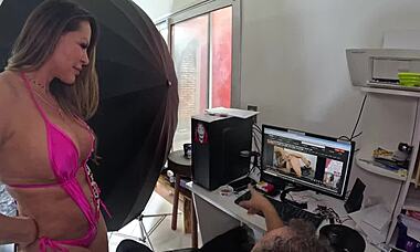 Cleo Cadillac's first mansion visit turns into pussy and anal play?