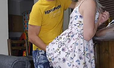 Random plumber fucking my tight wet pussy with his fingers until i squirt