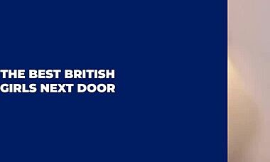 The hot british teen redhead next door gives her first handjob during foreplay